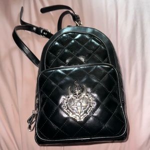 Killstar Unsacred Heart Mini Backpack
